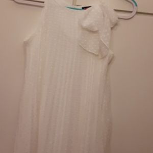 NWOT, Girl's white dress